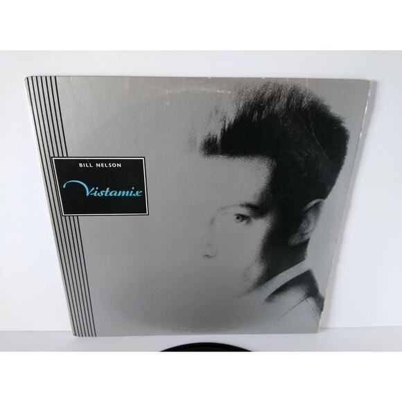 Bill Nelson Vistamix Vinyl LP Record New Wave SynthPop Electronic Flaming Desire - Picture 1 of 7
